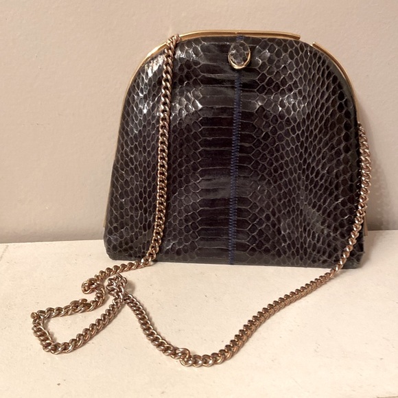 Vintage Snakeskin Bag - Picture 3 of 8